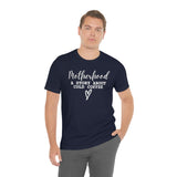 Motherhood A Story About Cold Coffee Unisex Tee