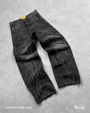 Heritage Black Raven Jeans - Streetshop