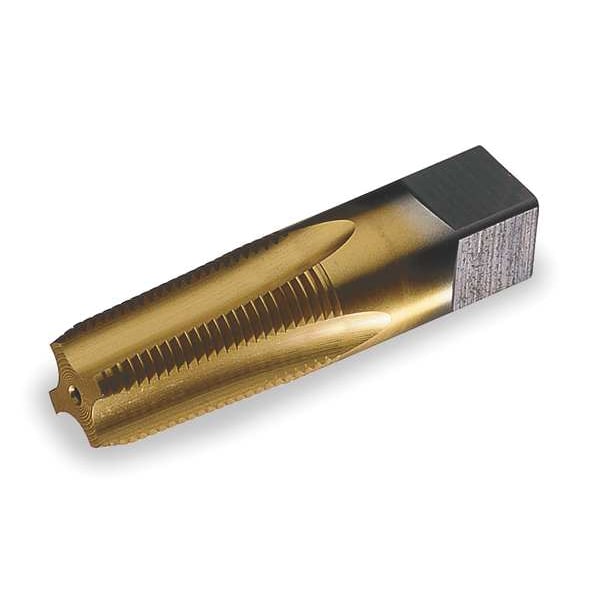 Pipe Tap, 1/4"-18, Taper, 4 Flutes, NPT