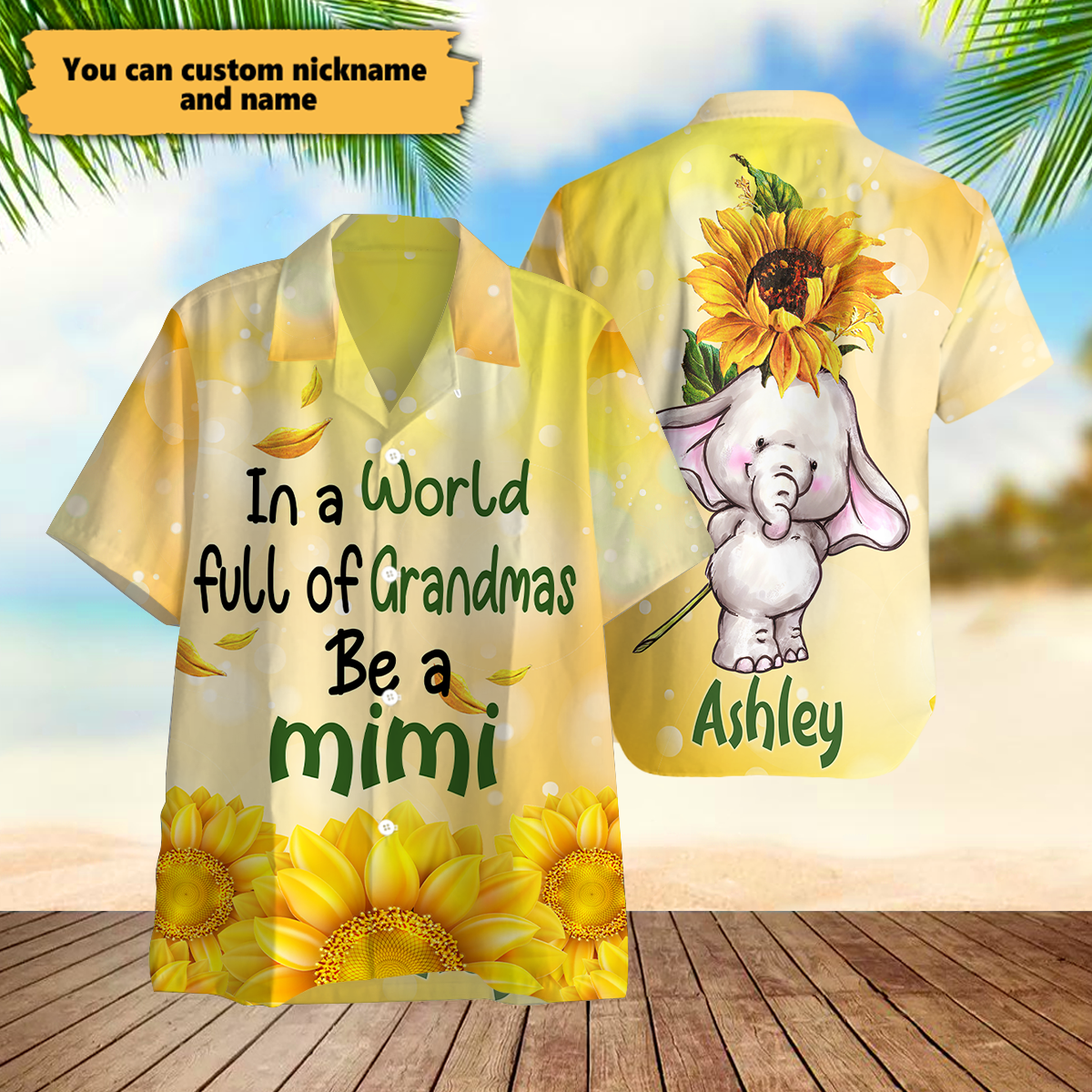 In A World Full Of Grandmas Be Mimi Hawaii Shirt Ha49590