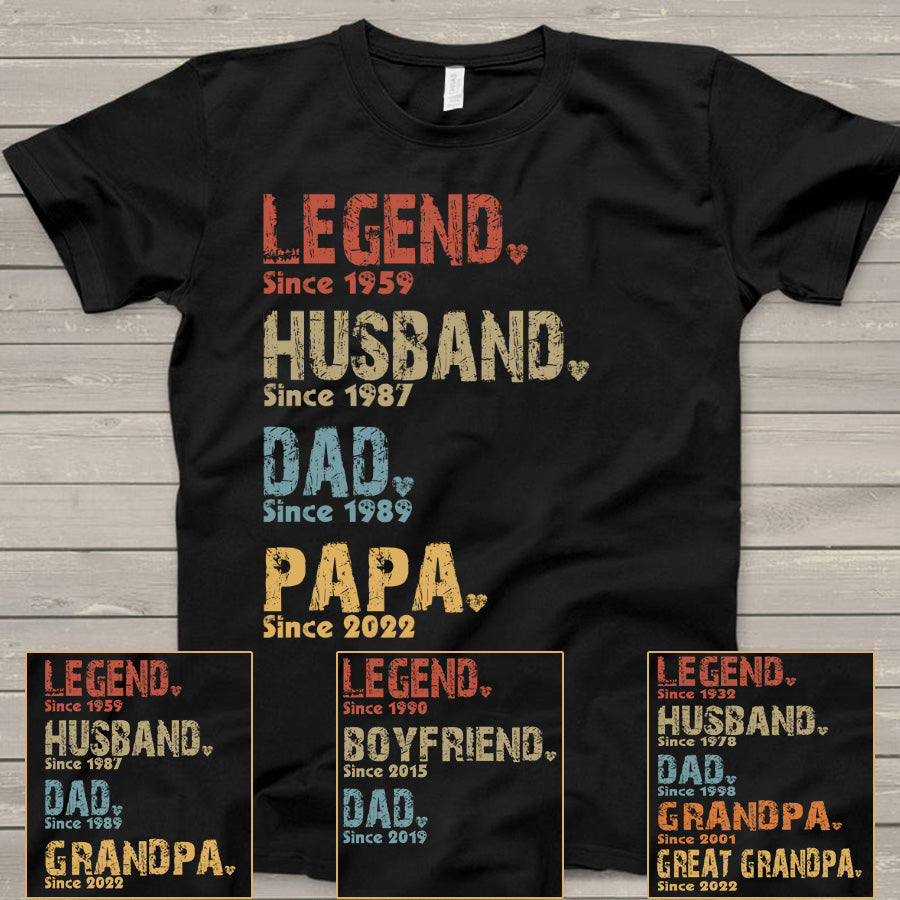 Legend Husband Dad Grandpa