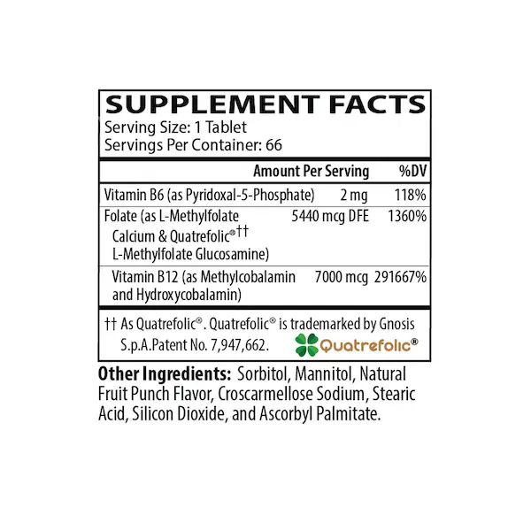 Methylation Complete Pro 66 Oplosbare Tabletten