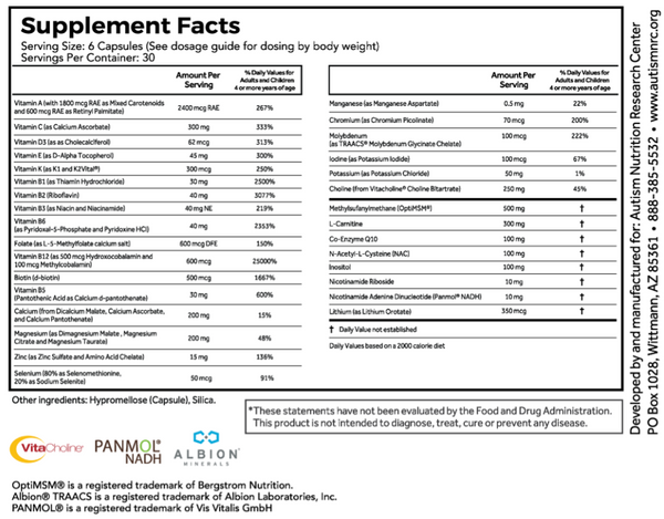 ANRC Essentials Plus Vitamin/Mineral 180 Kapseln