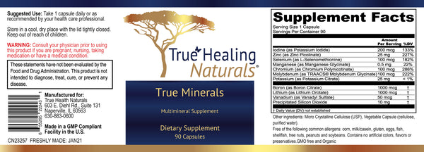 True Minerals 90 капсул