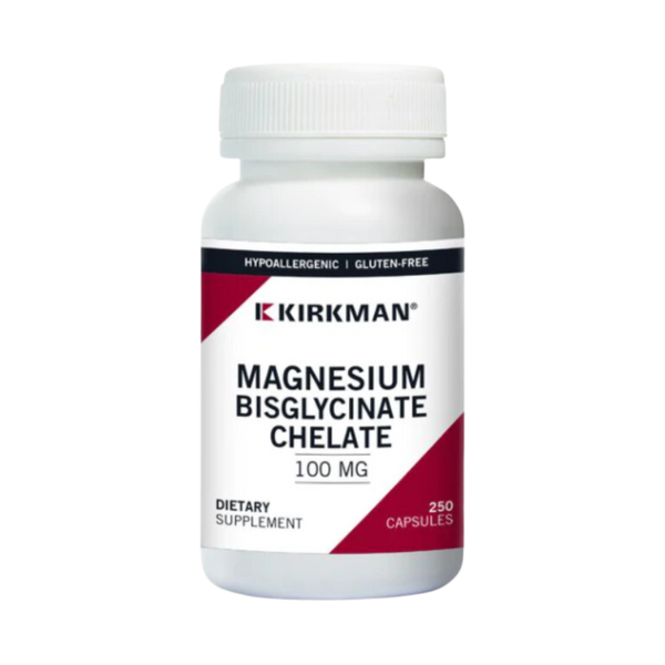 Bisglycinate de magnésium 250 gélules de kirkman