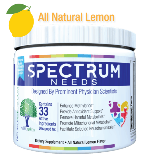 SpectrumNeeds 264g Lemon Flavour