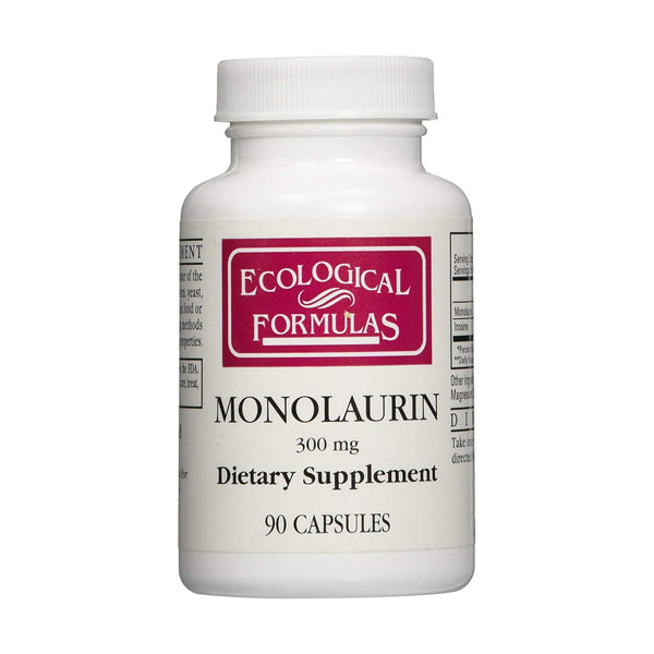 Monolaurina (Ácido Láurico) 300mg 90 Cápsulas