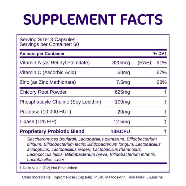 probiotique bio-heal 5-en-1 180 gélules