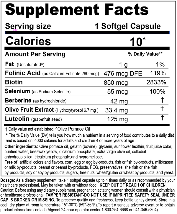 BrainGain, Algonot 90 Softgels