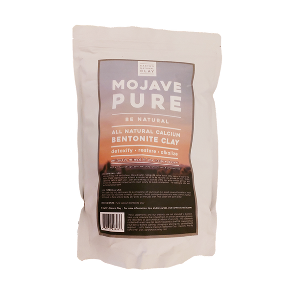 Argile bentonite pure 64 oz, par mojave pure