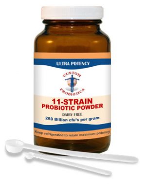 11-Strain Probiotic 100g Powder firmy Custom Probiotics