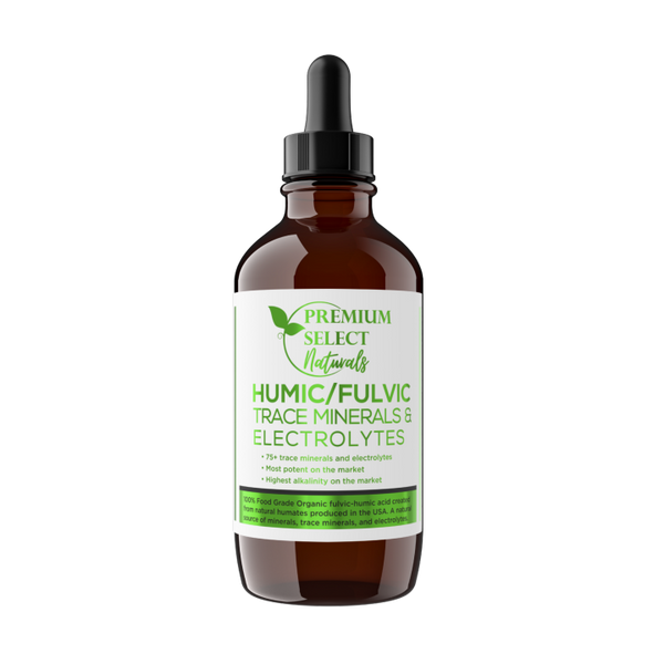 Minéraux et électrolytes humiques-fulviques 120 ml de Premium Select Naturals