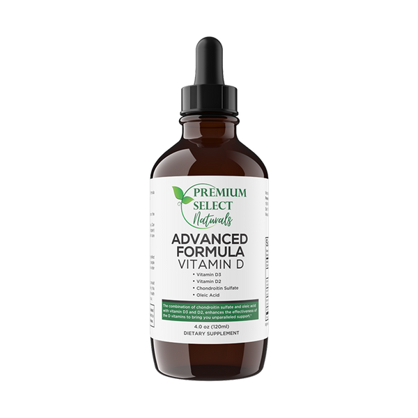 Formule avancée de vitamine D 120 ml (sulfate de chondroïtine)