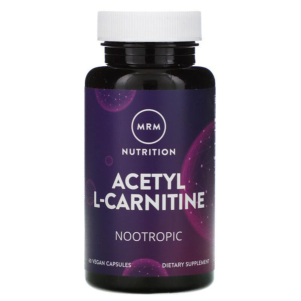 Acétyl L-Carnitine 500 mg 60 Gélules Végétales de MRM