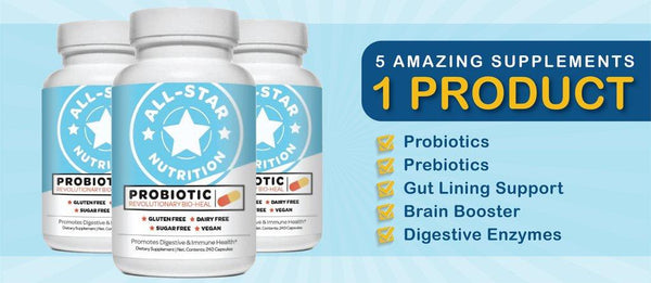 5 في 1 Bio-Heal Probiotic 180 كبسولة