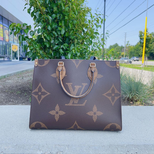 Brown Louis Vuitton Monogram Viva Cite GM Shoulder Bag