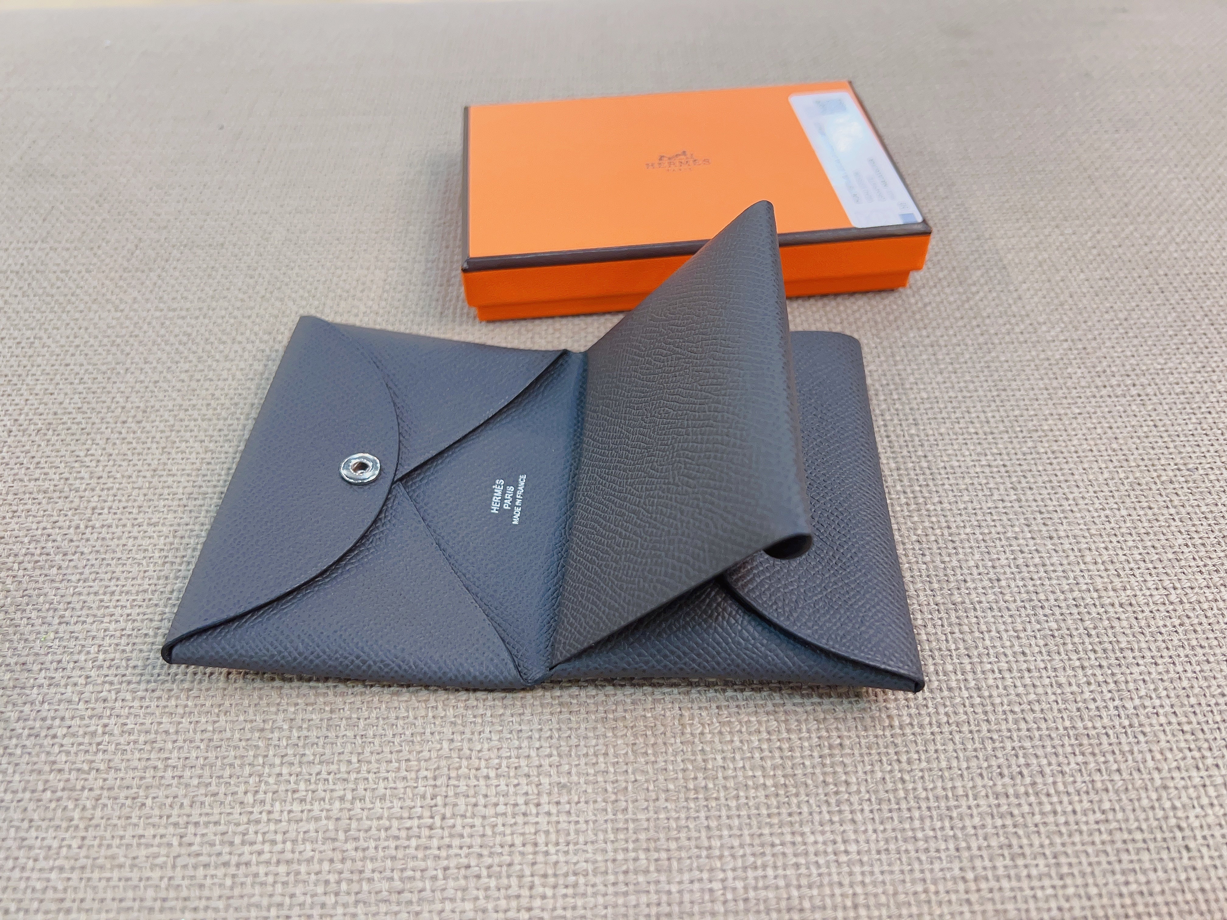 Hermes Calvi Card Holder – luxhub.ca