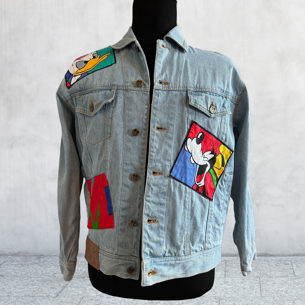 Vintage Jacket With Patches // Windbreaker // Band Jacket