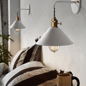 Linus - Vintage Plated Wall Lamp | Bright & Plus.