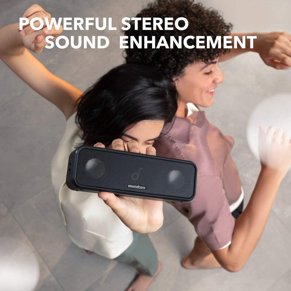 soundcore 3 | Enceinte Bluetooth avec son stéréo-Black