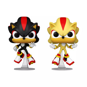 Sonic the Hedgehog Shadow & Super Shadow Glow in the dark 2 Pack GameStop Exclusive - Pop In Locker