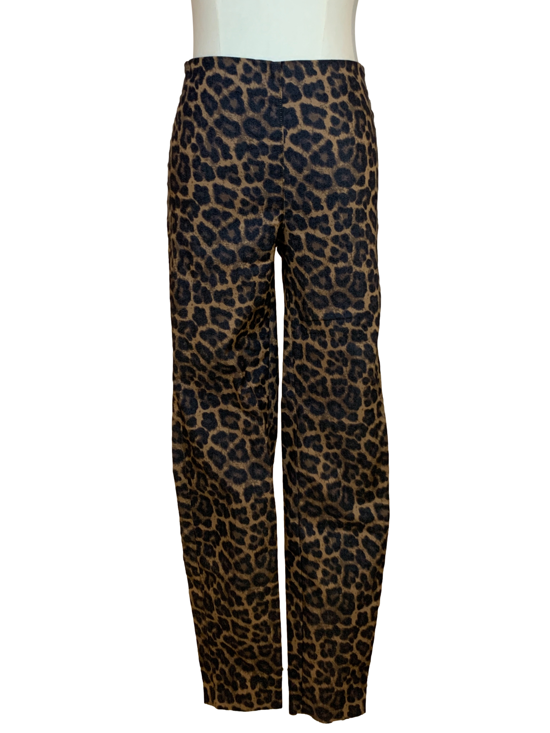 Leopard Skinny Pants