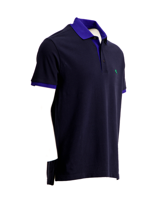 ETRO LOGO EMBROIDERED POLO SHIRT