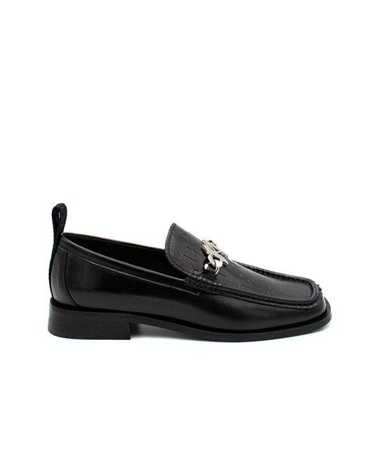 KARL LAGERFELD MOKASSINO II MONO BOSS CHAIN LOAFER