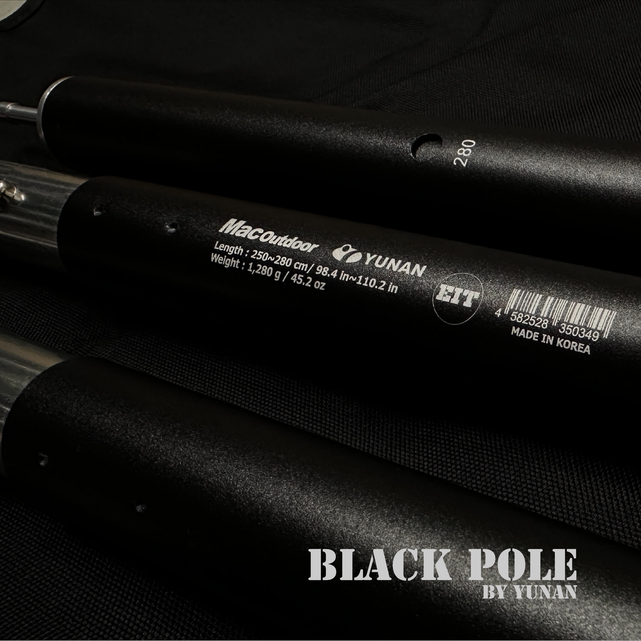 YUNAN Black Pole (250~280cm) 2set NEW – eight