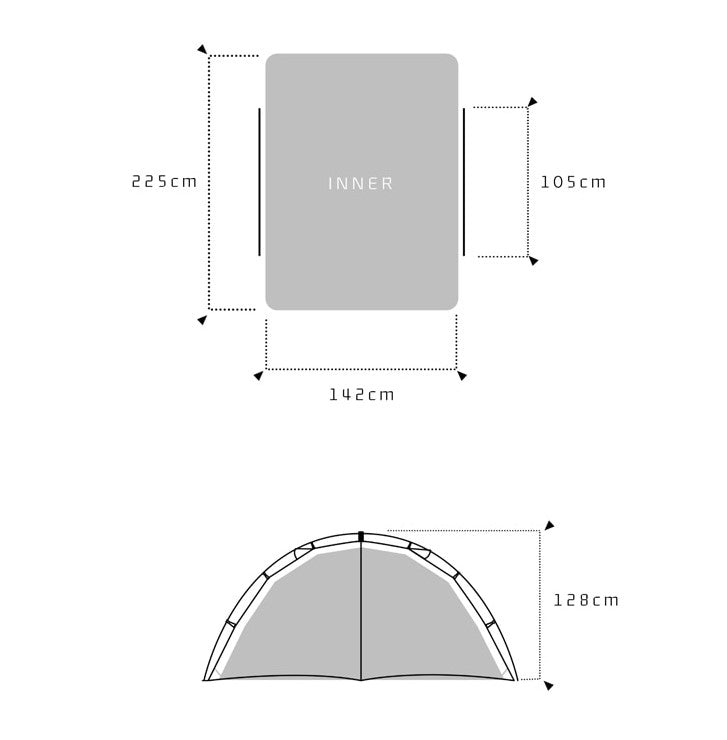 BackCountry Xanadu 2.5P Expedition Solid Ver. – eight