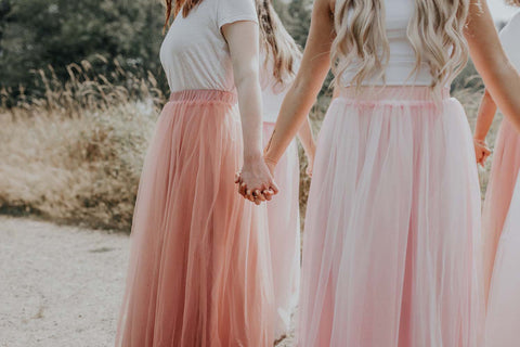 Organza bridesmaid dresses