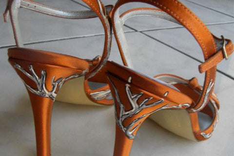 Burnt orange heels