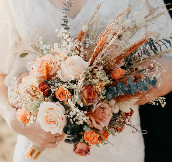rustic wedding bouquet