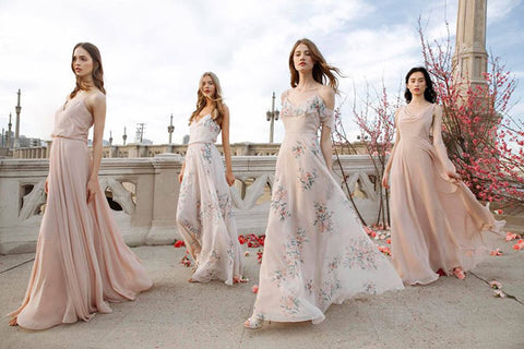 Negotiation list that cannot be changed for bridesmaid dresses