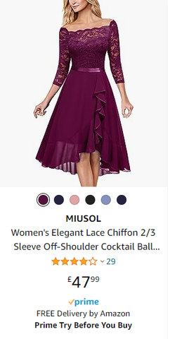 MIUSOL dress fabric