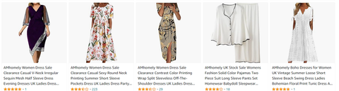 AMhomely dress user reviews