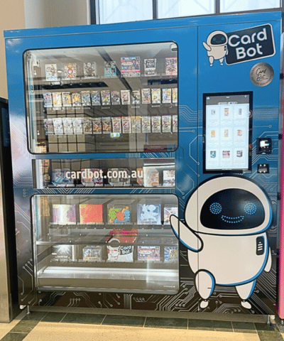 Card Bot Pokemon Vending Machine at Pacific Fair Gold Coast