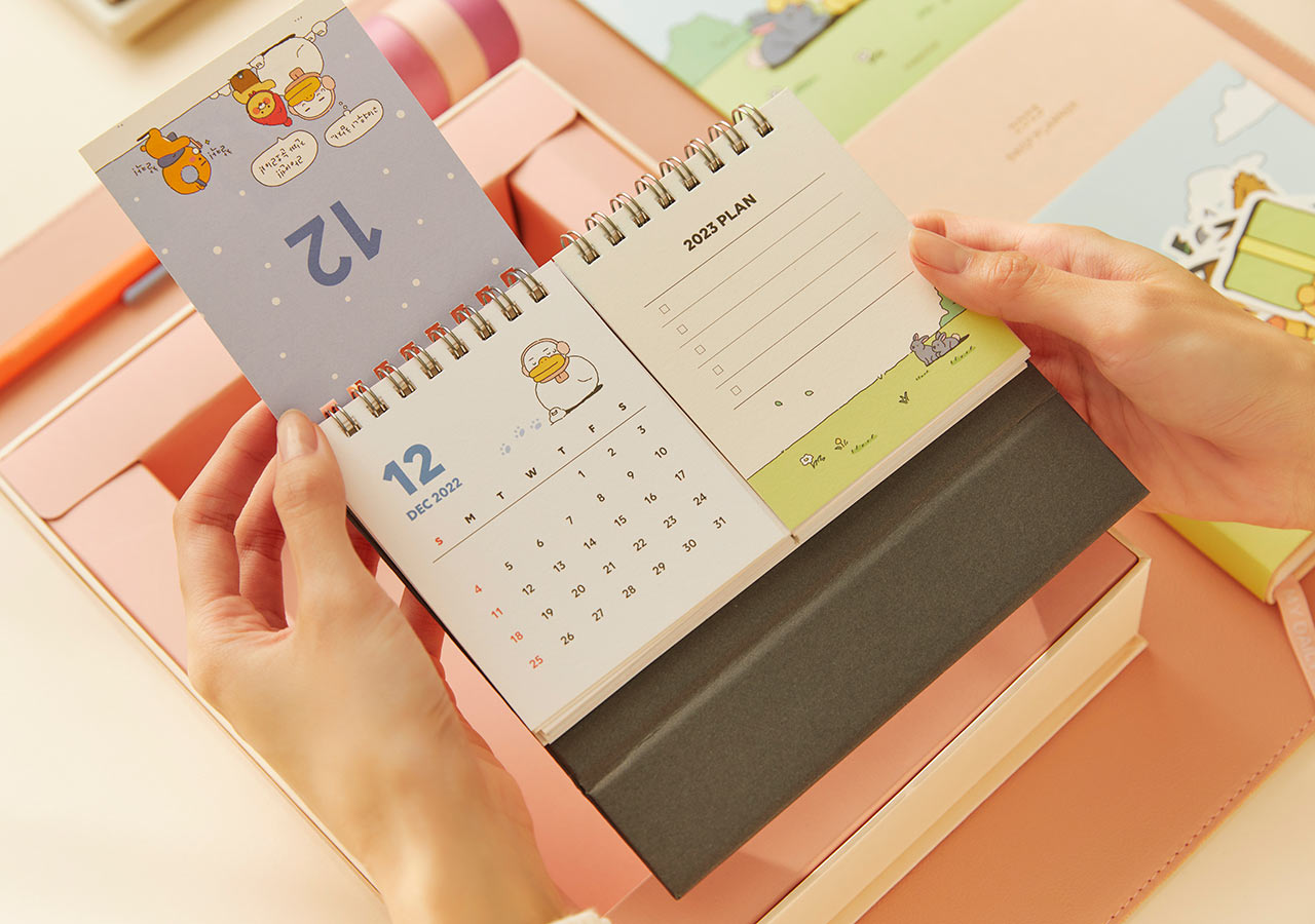 Kakao Friends Official 2023 Apeach Diary Sets Happyholicshop 3638