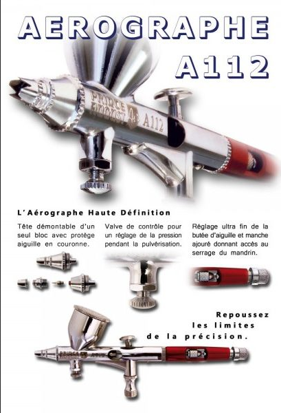 Pistolet aérographe Honsell 182  Le Géant des Beaux-Arts - No 1