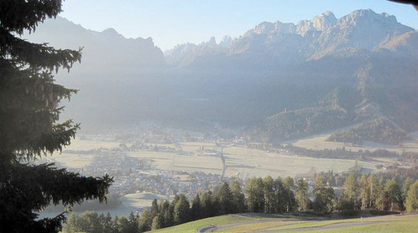 Skirollertraining von Dobbiaco auf den Ratsberg