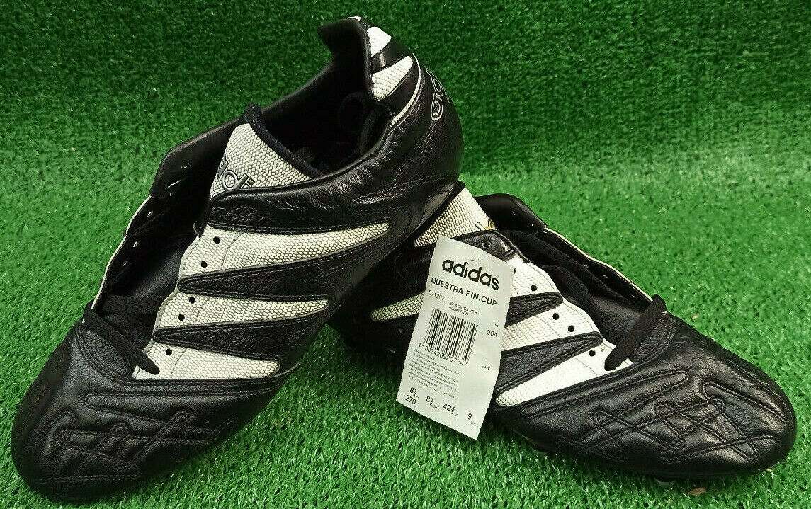 Desde Enjuague bucal apilar Vintage 90 ADIDAS Questra Fin Cup Scarpe Calcio Soccer Boots 1994 USA –  greensportvintage