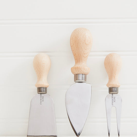 Cheese Tools (Wooden Cutting Board + Spoon Grater + Knife + Slicer) -  EMILIA FOOD LOVE Selected with love in Italy