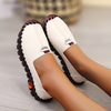 VanccySlip Ons Woman Flats Comfy Nurse Wide FitLoafers