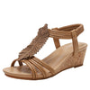 VanccyCasual Wedge Gladiator Sandals