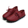 Vanccy Flat Beef Tendon Low Top Casual Shoes