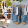 Vanccy Flowers Hollowed Out Casual Shoes