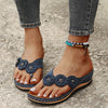 Sandals with Arch Support Anti-Slip wedges Sandal Vintage Flip Flop comfortable slippers Casual Wedge flat Sandals Shoes