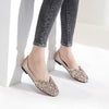 vanccy Women's Rhinestone Flats Fashion Sequin Wedding Shoes