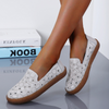 Summer Breathable New Mould Ladies Slip on Shoe Women Customizable Spring Style Flat Shoes