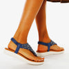 VanccyAnkle Strap Casual Elastic Fashion Sandals